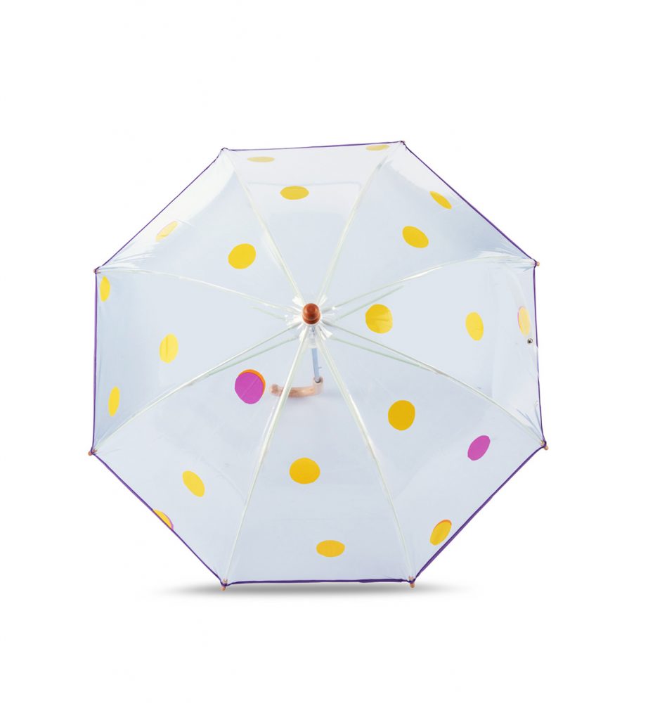 Parapluie Enfant Imperméable - Motif Flamant Rose - Coins Arrondis Sécurisés - Protection UV50+ - Léger Et Résistant