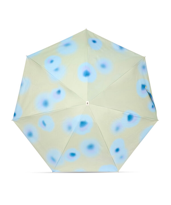 Alternative view of UV protection compact umbrella - Sun & Rain - Blue Tulips - DIWÖ