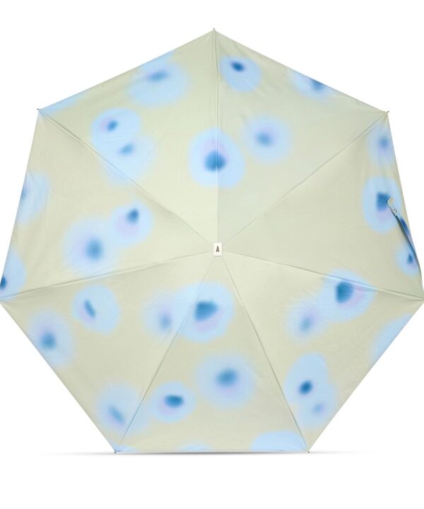 Alternative view of UV protection compact umbrella - Sun & Rain - Blue Tulips - DIWÖ
