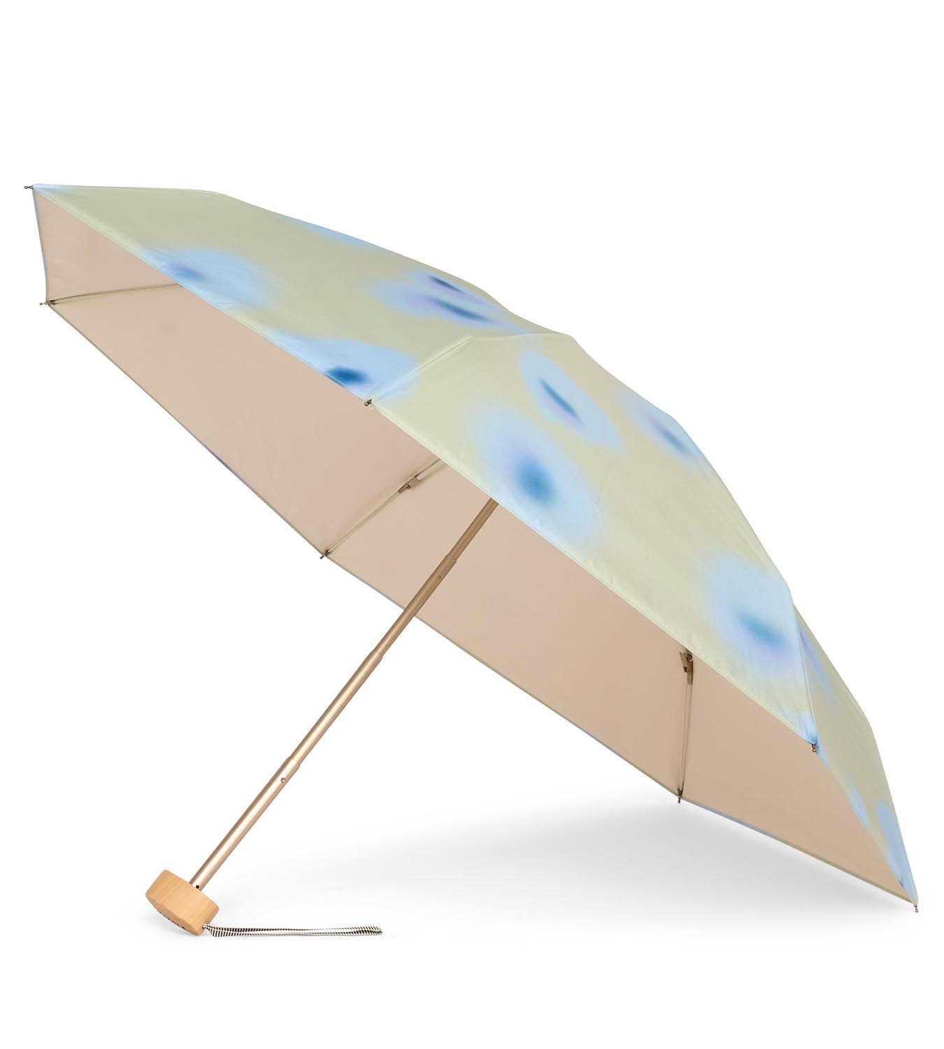 UV protection compact umbrella - Sun & Rain - Blue Tulips - DIWÖ - Image 3