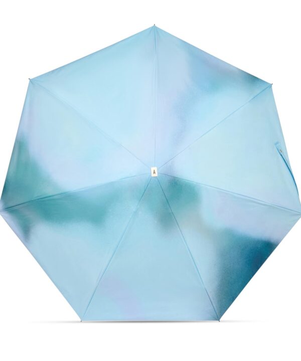 Alternative view of UV protection compact umbrella - Sun & Rain - Blue Tie &Dye - QUASAR