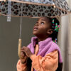 Parapluie enfant transparent, cloche avec motif Léopard - KALAMBO – Image 6