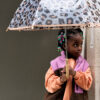 Parapluie enfant transparent, cloche avec motif Léopard - KALAMBO – Image 4