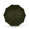 Grand parapluie droit classique kaki - 10 baleines - LEONARD – Image 2