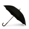 Grand parapluie droit classique noir - 10 baleines - JANE