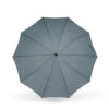Grand parapluie droit classique bleu-gris - 10 baleines - VICTOR – Image 2